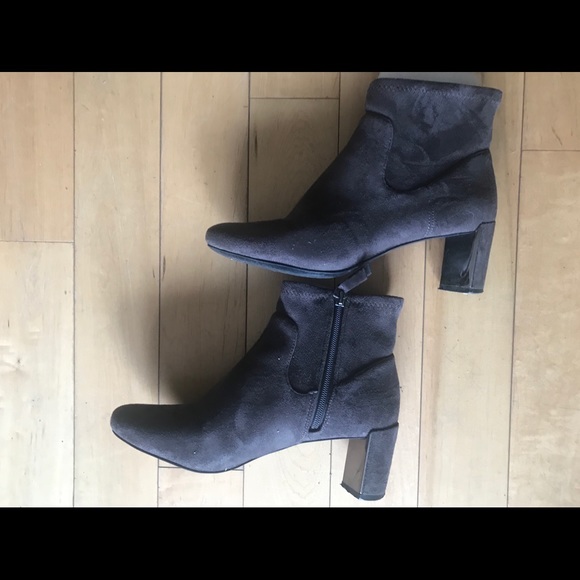 Metallic heeled boots - Picture 2 of 2